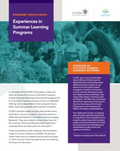 CCSSO x NSLA Student Snapshot